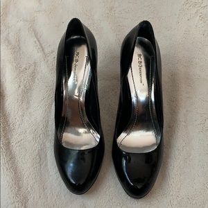 BCBGeneration Black Patent Leather Heels